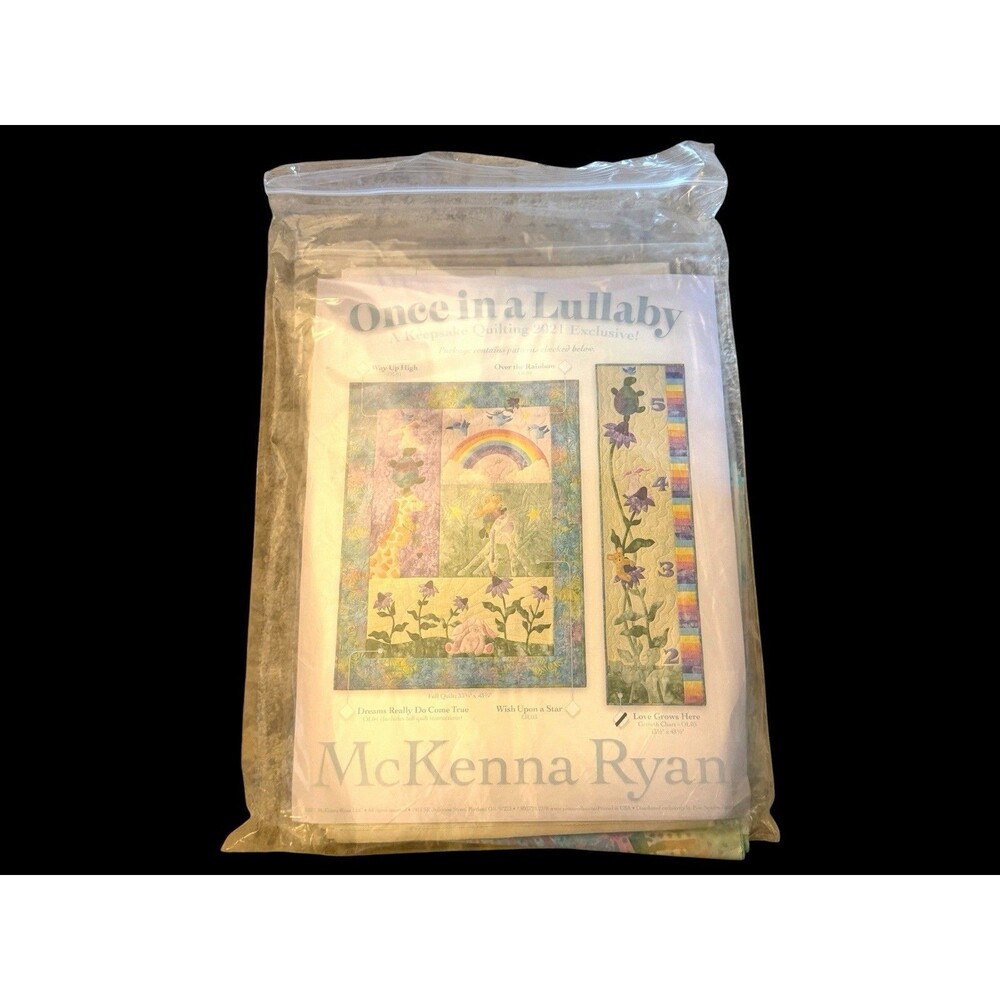 Keepsake Quilting Once in a Lullaby Kit BOM 2 McKenna Ryan Over The Rainbow